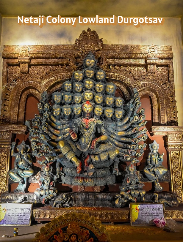 Netaji Colony Lowland Baranagar Durgotsav