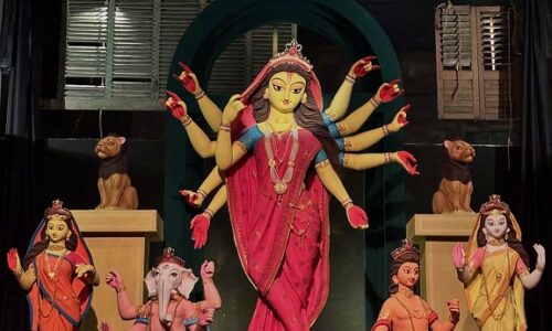 Hatibagan Nabin Pally Sarbojanin Durgotsav