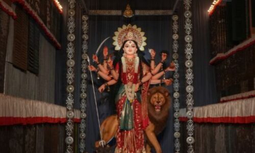 Nalin Sarkar Street Sarbojanin Durgotsav