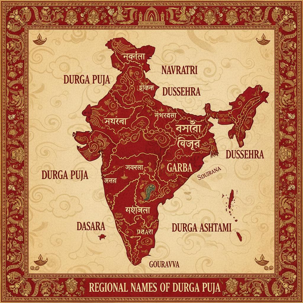 Regional Names of Durga