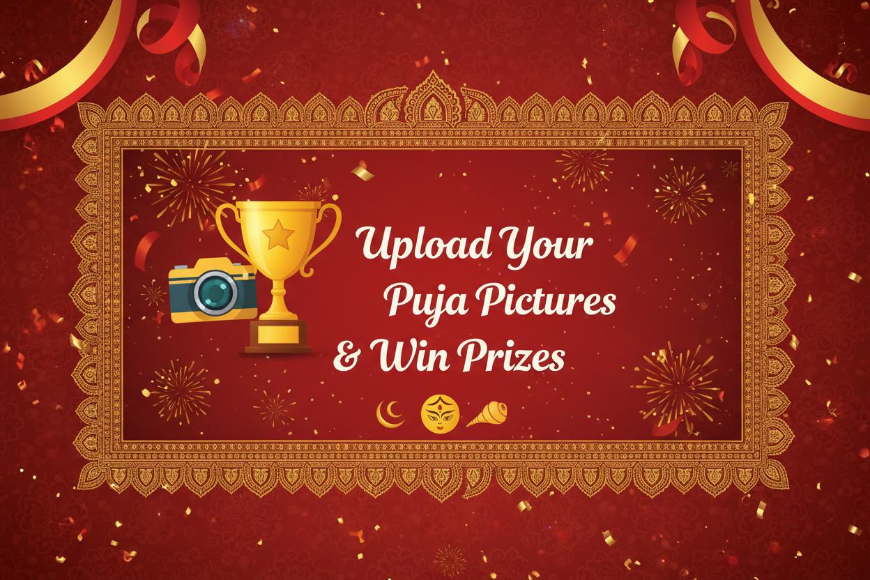 Upload Your Puja Pictures & Win Prizes