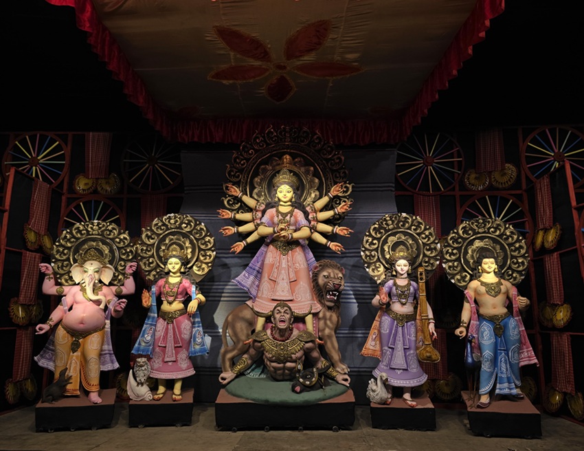 Salt Lake GD Block Durga Puja